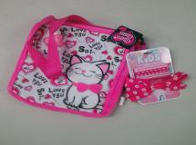 Pink Cat Purse